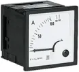 Amperometro INS ISKRA FQ0307 6/12 A, 6A (AC), classe 1.5, 72×72mm 