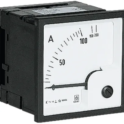 Ampèremètre INC ISKRA FQ0307 10/20 A, 10A (AC), classe 1.5, 72×72mm 