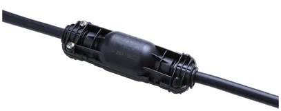 Kabelmuffe MH für Kabel 3×2.5mm² Ø6.5…12mm, schwarz, IP68 