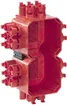 Scatola di derivazione INC MT Crallo-Red-Box grd.2 rosso 