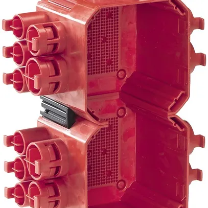 Boîte de dérivation ENC MT Crallo-Red-Box grd.2 rouge 