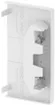 Plaque de fermeture Bettermann GK-E 70×130mm blanc pur 