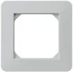 Telaio di copertura INC kallysto.trend 1×1 grigio chiaro 94×94mm 