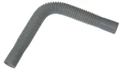 Angolo PVC con manicotto M20 grigio chiaro 