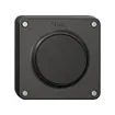 Interrupteur à poussoir NUP NEVO, S3/1L, illuminable, noir 