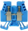 Durchgangs-Reihenklemme Woertz 0.5…4mm² 32A 500V Schraubanschluss 2×1 TH15 blau 