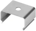 Clip di fissaggio LDV PM01/MB, per profilo a flangia PM01, argento 