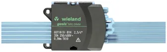 Adaptateur câble plat Wieland gesis NRG GST18i5i B1H SW, noir 