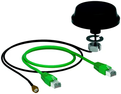 4G-Antennen-Kit EVlink EVP2MP für Ladestation Parking2, schwarz 