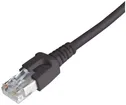 Câble patch RJ45 Dätwyler 7702 4P, cat.6A (IEC) S/FTP LSOH, noir, 7.5m 