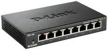 Switch D-Link DGS-108/E, 8-port unmanaged Gigabit 