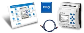 Pack de démarrage ETN avec EASY-E4-UC-12RC1, câble patch et licence de logiciel 