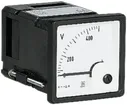 Voltmètre INC ISKRA FQ0407 250 VAC, 250V (AC), classe 1.5, 48×48mm 