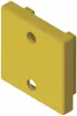 Schutzkappe gelb für U-Profil 50x50mm Lanz, Höhe 30mm 