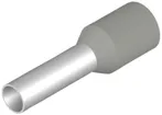 Estremità di cavo Weidmüller H isolata 4mm² 12mm grigio DIN sciolto 