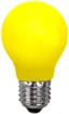 Lampe LED M. Schönenberger E27 0.9W 18lm 96mm A55 opalin jaune 