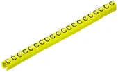 Marqueur de conducteur Weidmüller CLI C MP p.Ø3…4mm 3×5.5mm impression: N jaune 