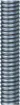 Tubo metallico flessibile AGRO blu 29/36mm Polyplast SPR-PU-AS rotolo 25m 