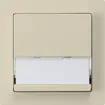 UP-Sonnerietaster kallysto beige A/1L mit Namensschild 37×15mm 
