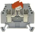 Messertrennklemme Woertz 0.5…2.5mm² 15A 800V Schraubanschluss 1×2 TH35/G32 grau 