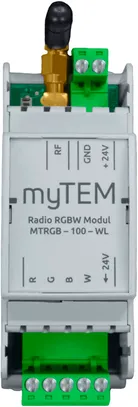 Interfaccia RGBW AMD myTEM MTRGB-100-WL 24VDC 4 canali 50W/24VDC Z-Wave 