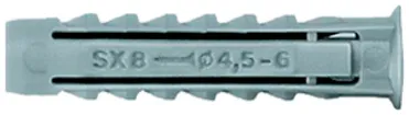 Tampon fischer SX Plus 10×50mm gris 