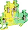 Borne de jonction 2 étages 0.14…4mm² vert-jaune UTTB 2.5-PE 