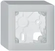 Boîtier AP kallysto gris clair h=54mm 
