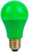 LED-Lampe ELBRO E27 A19 3W 230V 40lm grün opal 