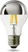 LCC Lampe 7W, 650lm, 2700K, klar mit Spiegelkopf, E27, A60 