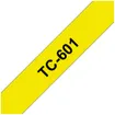 Schriftbandkassette TC 12mm×7.7m gelb 