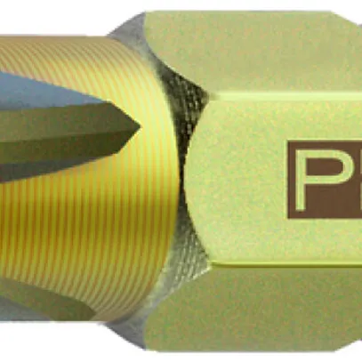 Bit Kreuzschraube PB C6-190 Phillips PH1×25mm C 6.3 (1/4") 
