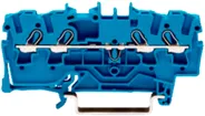 Durchgangsklemme WAGO TopJob-S 2.5mm² 4L blau Serie 2002 