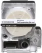 Cassette d'étiquettes Panduit MP, auto-laminant, 25.4×165.1mm clair/blanc 