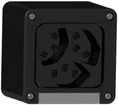 FAP-Steckdose SUPRA 3×T23 schwarz 