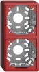 Kappe mit Grundplatte 2×54mm für Kombination FX vertikal/horizontal berry 