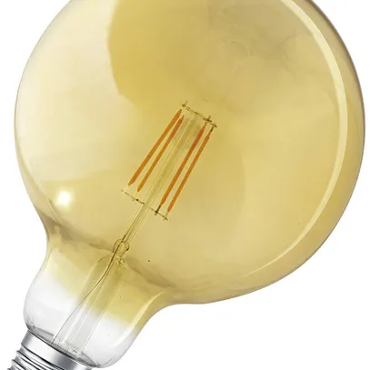 LED-Lampe SMART+ BT Globe 60 55 E27, 6W, 2400K, 725lm, 300°, DIM, gold 