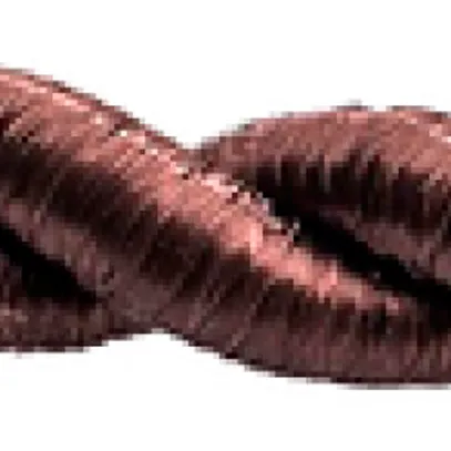Câble textile Roesch H05V-K 2×0.75mm² LN torsadé, soie artificielle, brun 