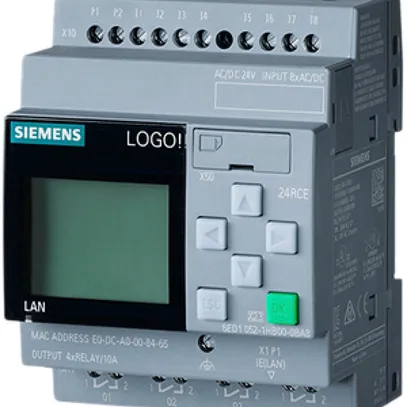 Modulo logico PLC Siemens LOGO!8.3 24RCE, 8ED/4UD 