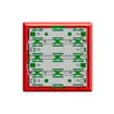 KNX-Funktionseinsatz RGB 1…4-fach EDIZIOdue colore berry ohne LED 