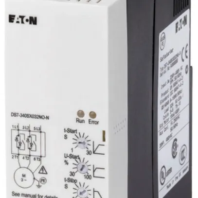 Démarreur progressif Eaton DS7 32A 3L 200…480VAC, 24VAC/DC 