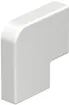 Angolo piatto Bettermann per canale d'inst.WDK bianco puro 10×30mm 