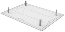 Placca di copertura per Multibox Compact 272×202mm grigio chiaro 