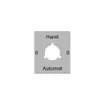 Disque indicateur 0-Hand-0-Automat pour interrupteur rotatif FLF FH 