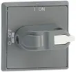 Maniglia per OT16-125F grigio IP54 fermo porta chiudibile 