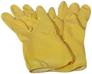 Gants de protection Bugnard pour travaux de désamiantage grd.10 latex jaune 