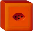 AP-Steckdose kallysto T13 orange 