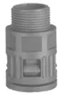 Raccord pour tuyaux AGRO Flexa-Quick M10 gris pour ROHRflex Ø10mm 