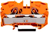 Morsetto di passaggio WAGO Top Job-S 10mm² 2L arancione serie 2010 