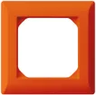 Telaio di copertura INC kallysto.line 1×1 arancione 92×92mm 